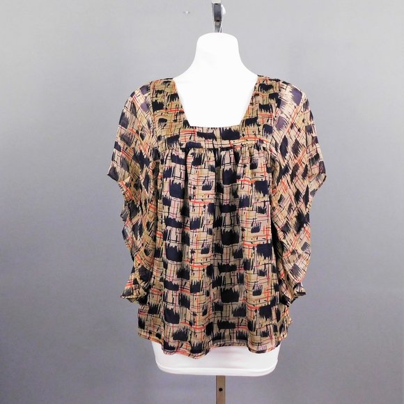Line & Dot Tops - Line & Dot Women Shirt Multicolor‎ M